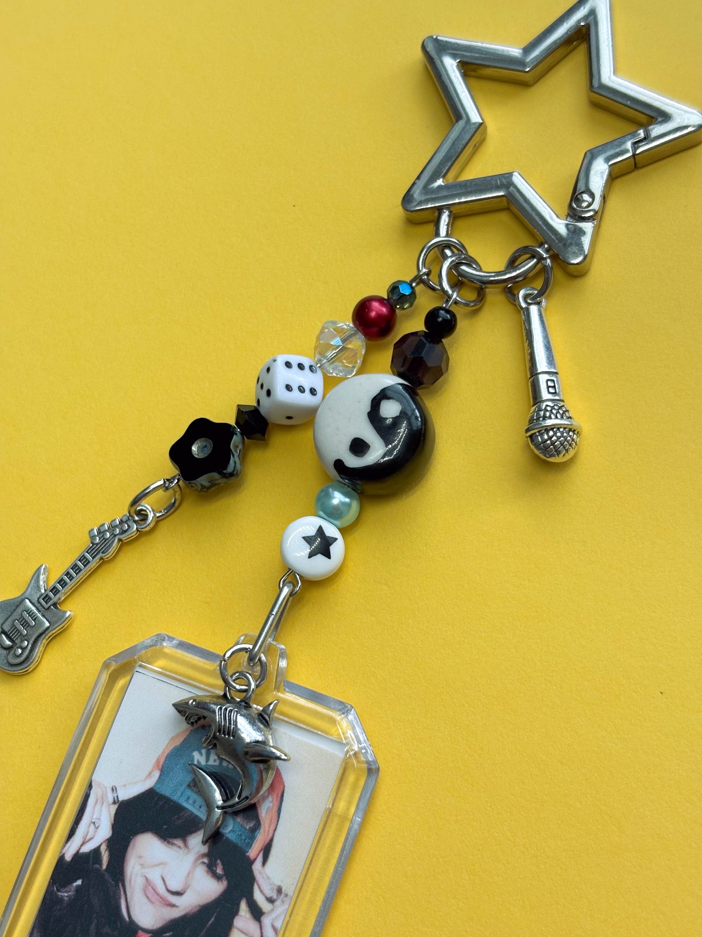 Billie Eilish Photo Keychain