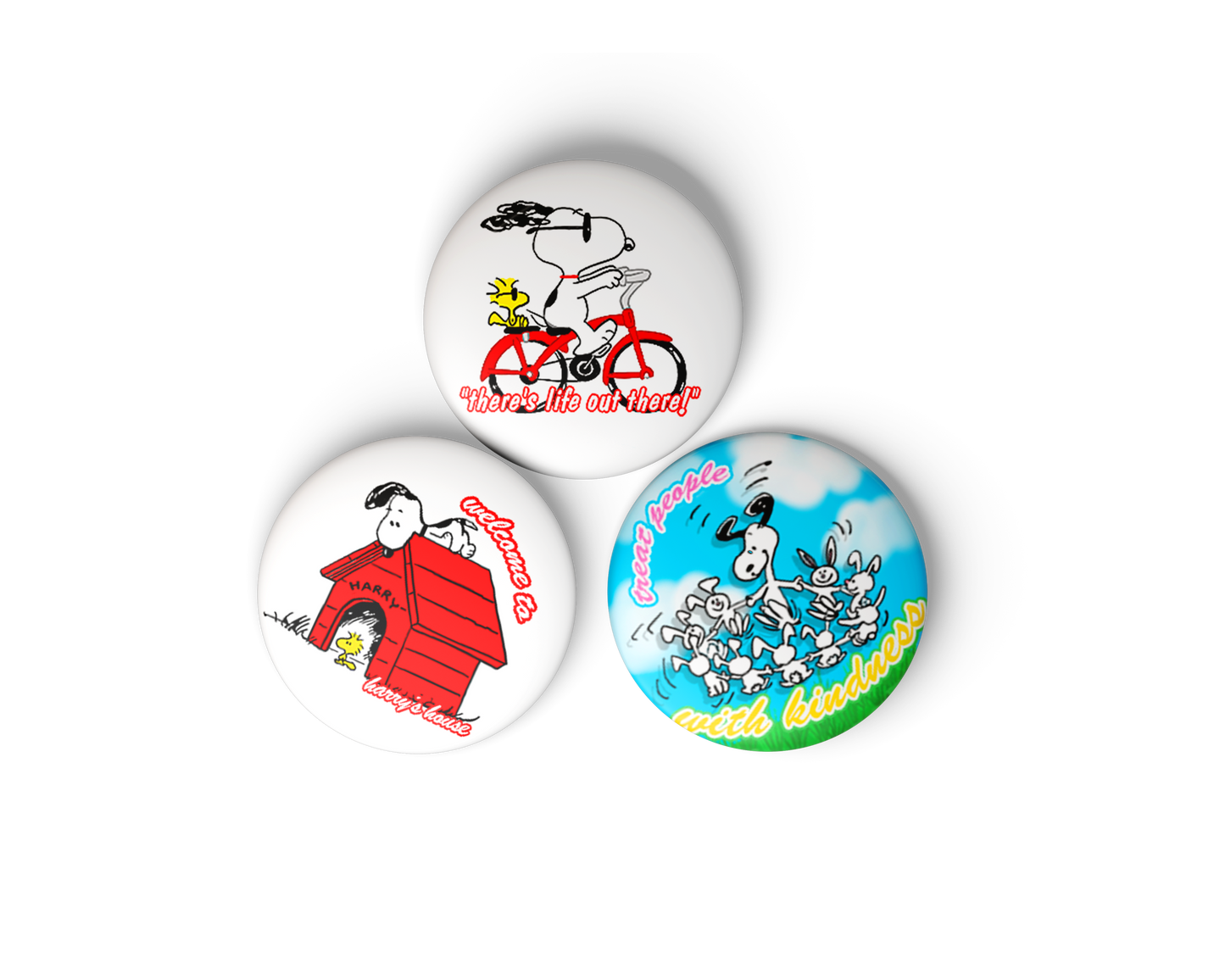 Snoopy Button Packs