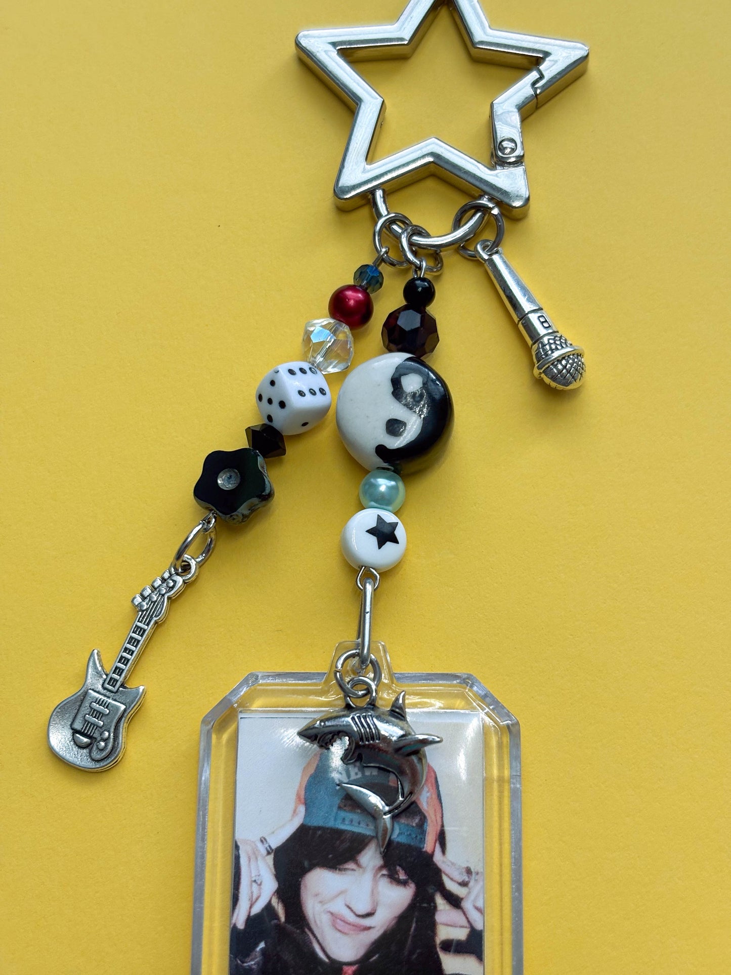 Billie Eilish Photo Keychain