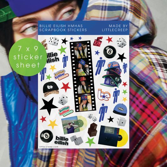 Hoja de pegatinas de Snoopy de 1989