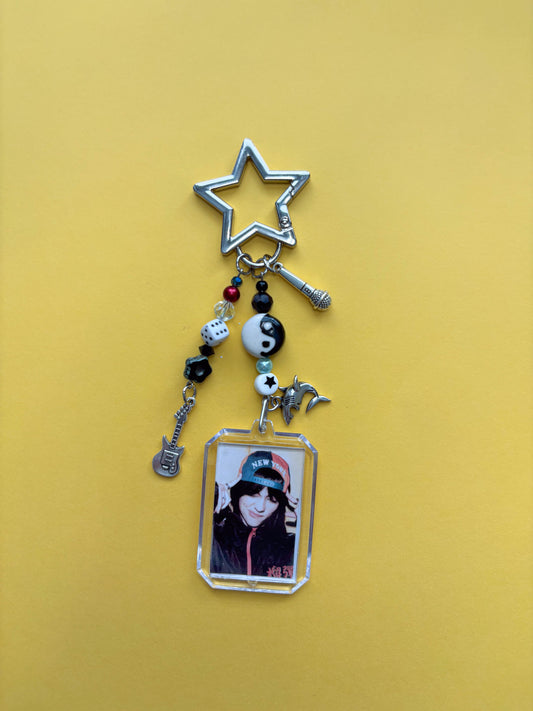 Billie Eilish Photo Keychain