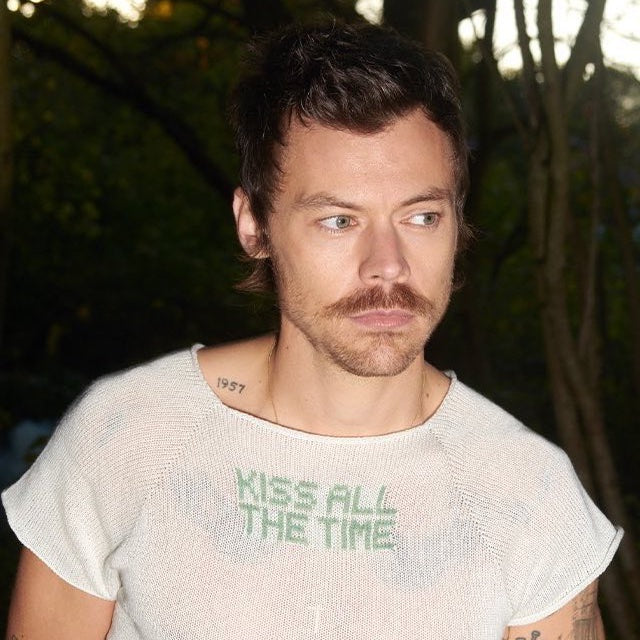 Kiss All The Time White Tee (PRE-ORDER)