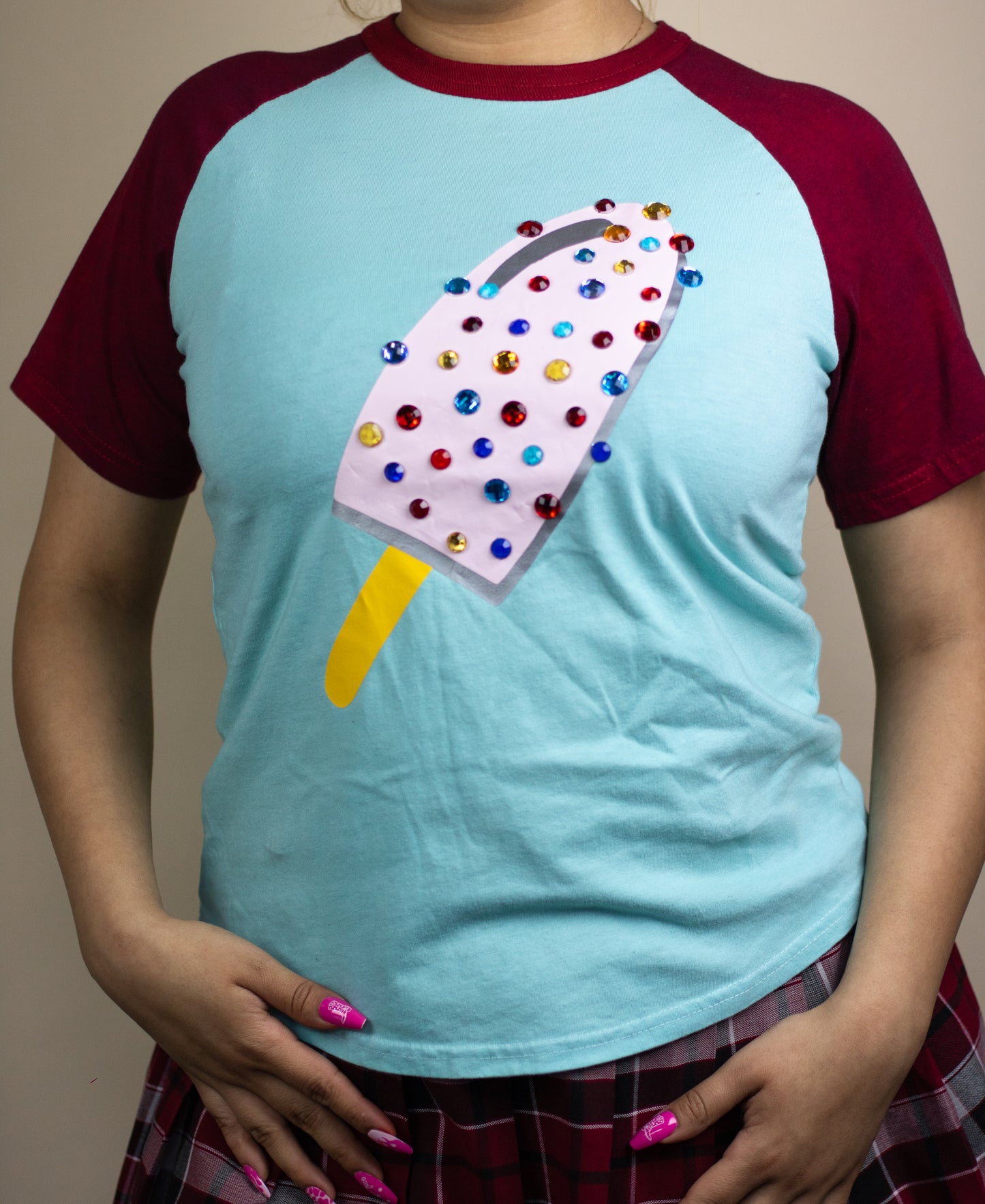 Popsicle Teal Baby Tee (Limited Edition)