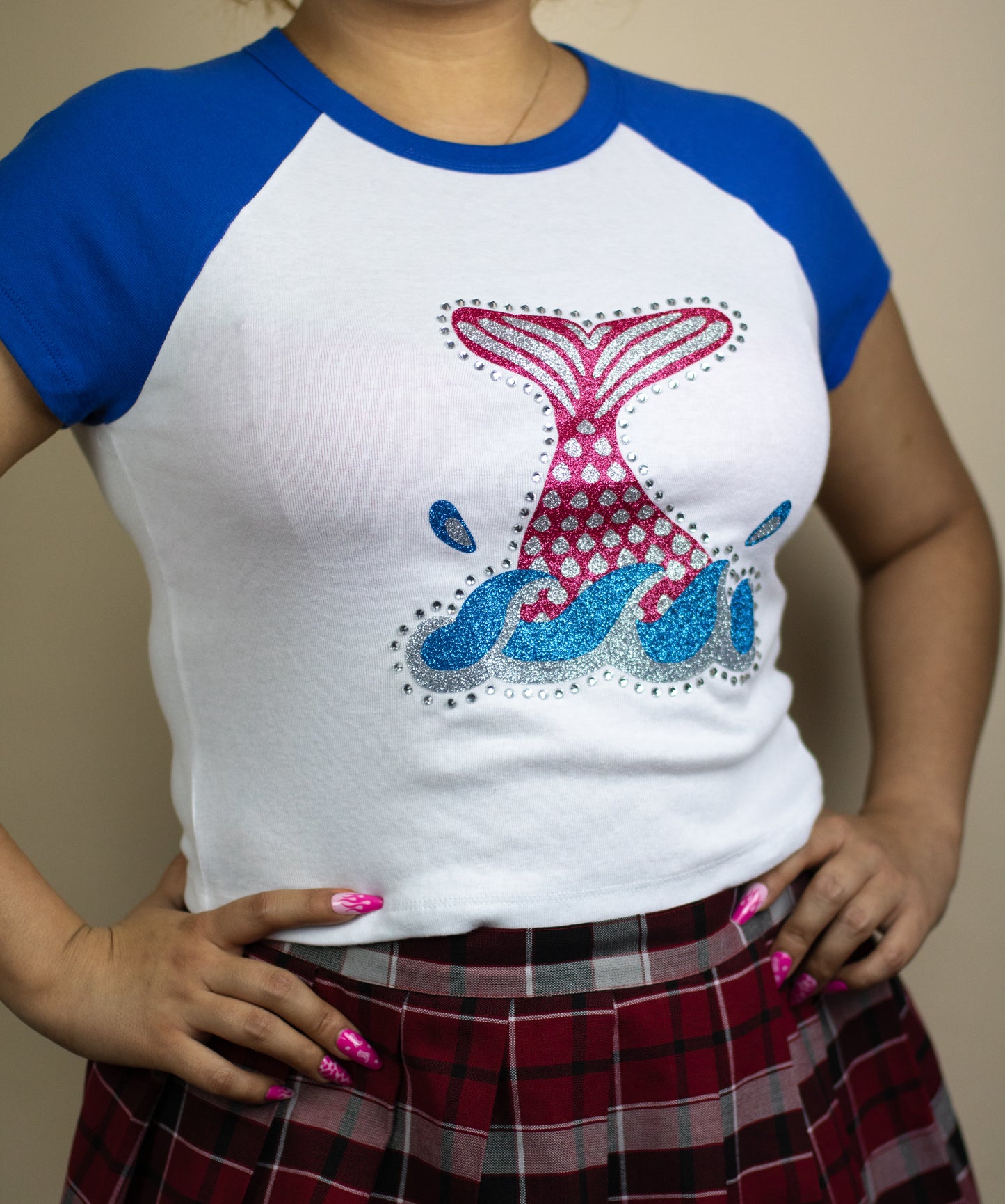 Mermaid Tail Baby Tee
