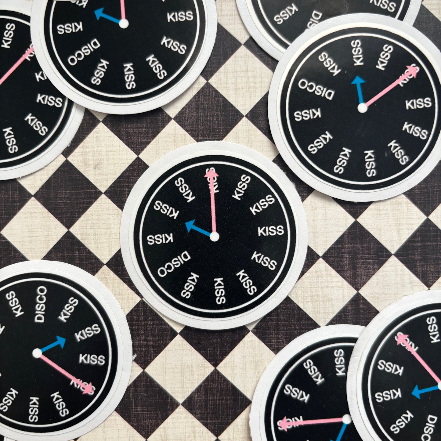 Kiss & Disco Sticker