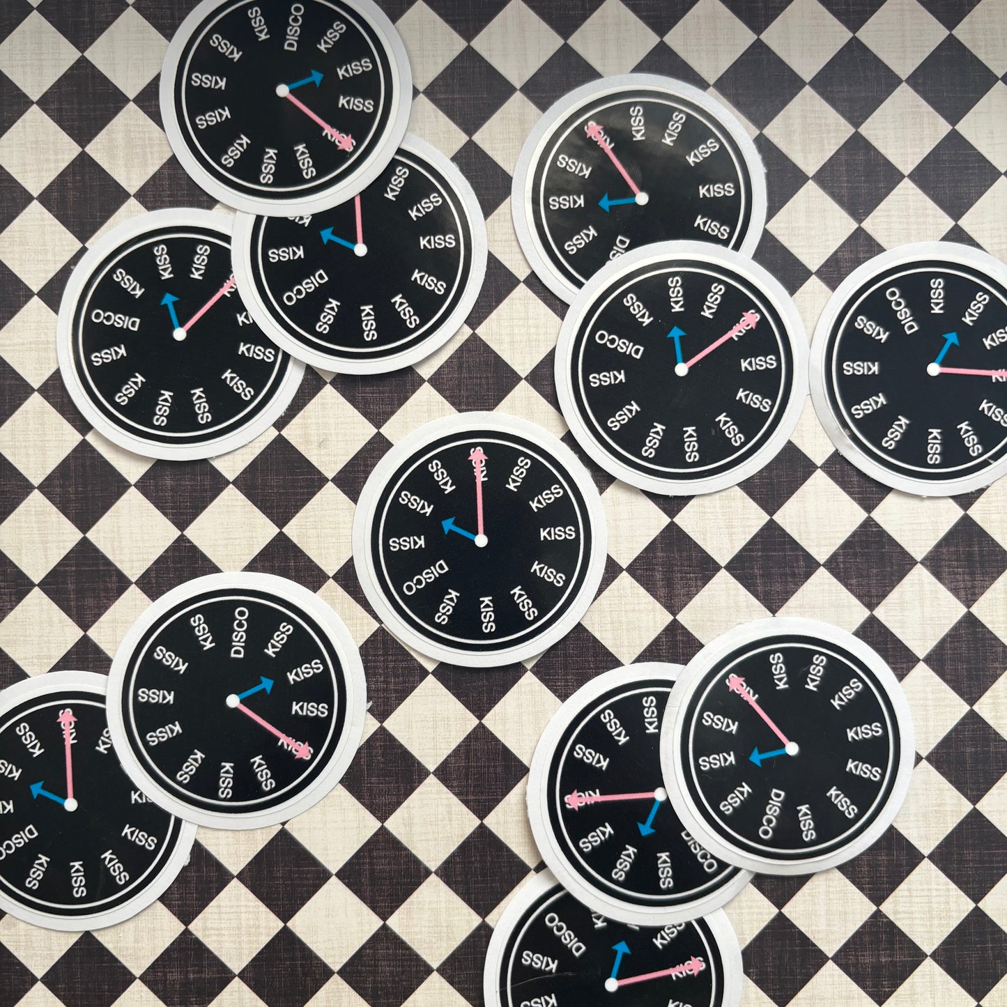 Kiss & Disco Sticker