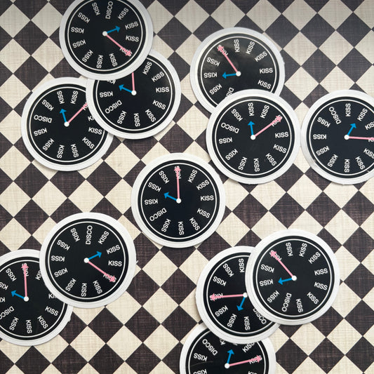 Kiss & Disco Sticker