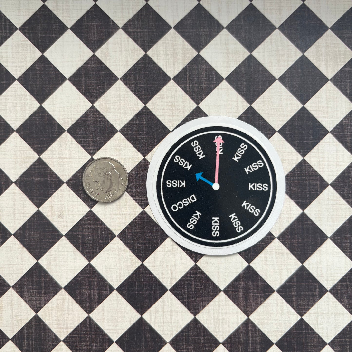 Kiss & Disco Sticker