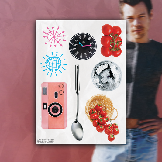 Jumbo Kissco Stickers