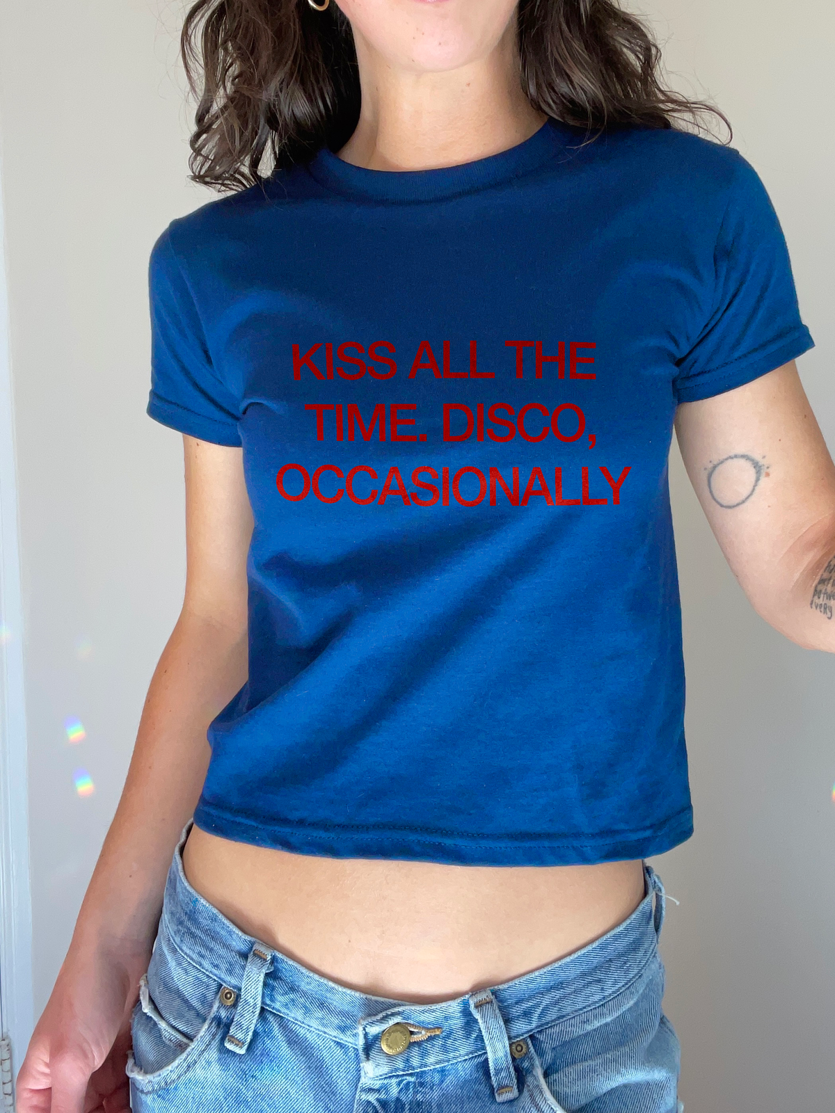 Kiss All The Time Tee – littlecreep