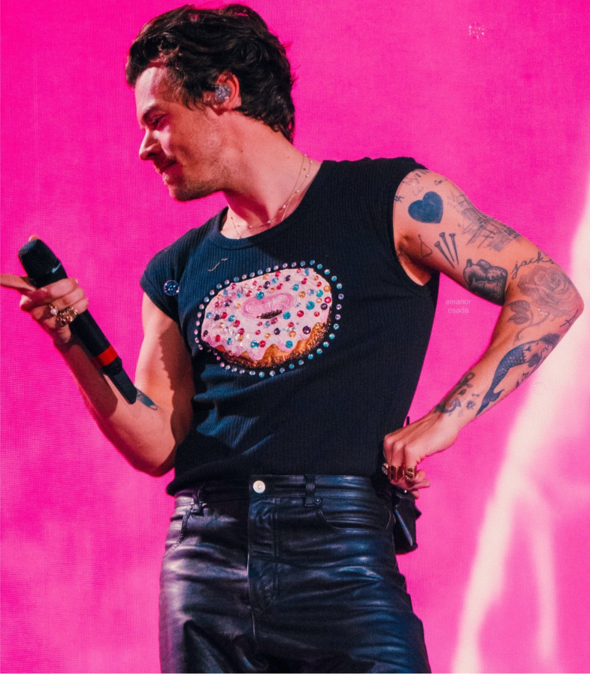 Rhinestone Donut Baby Tee