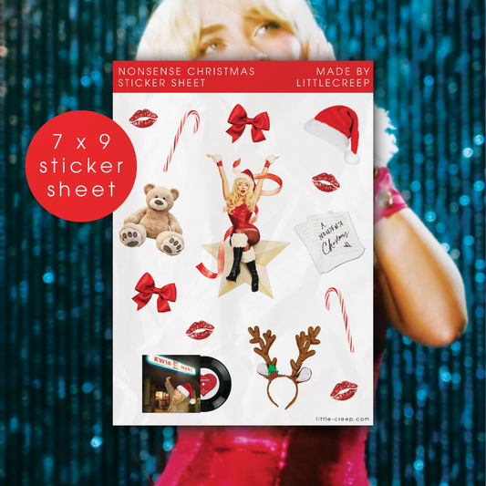 Nonsense Christmas Scrapbook Stickers