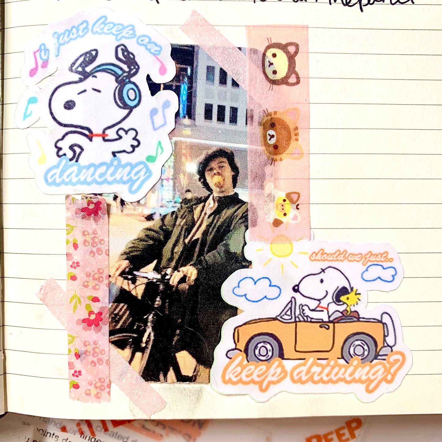 Snoopy Sticker Sheet Bundle
