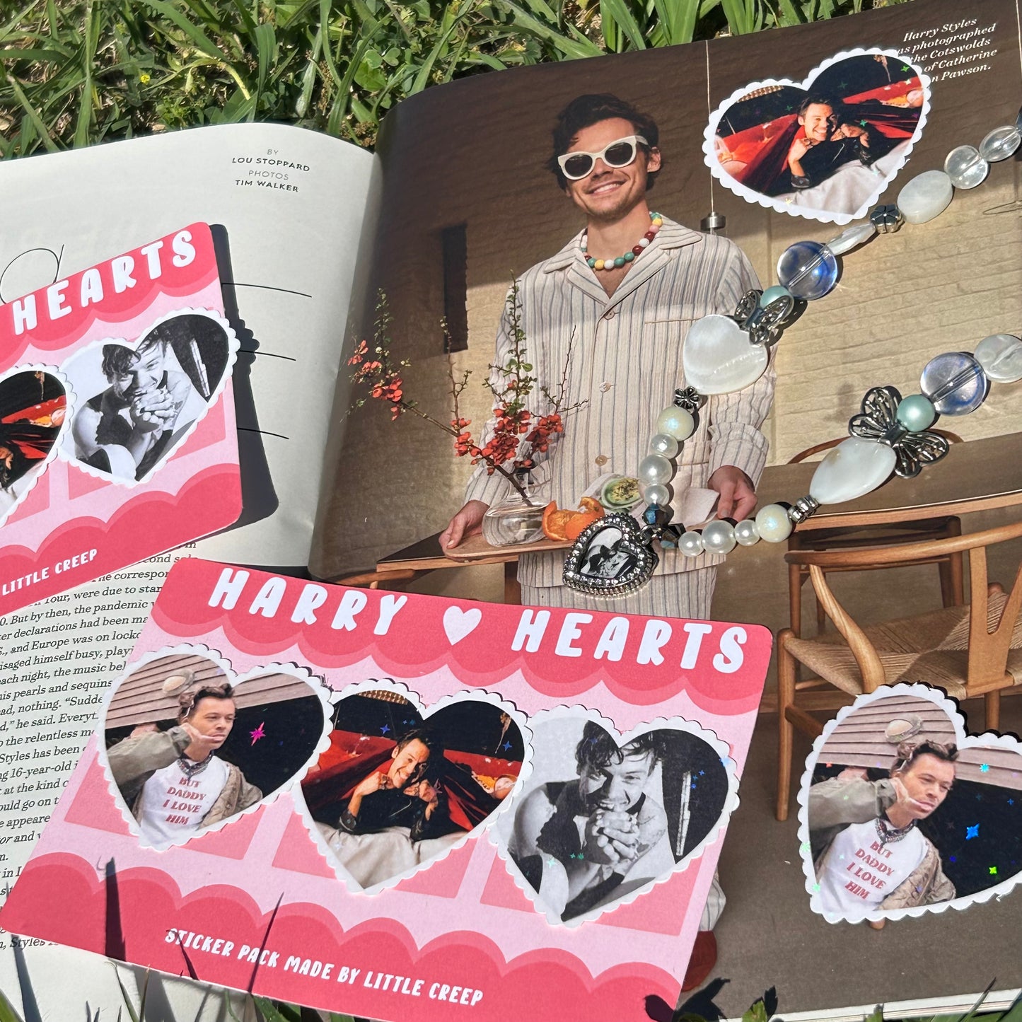Harry Hearts Sticker Pack